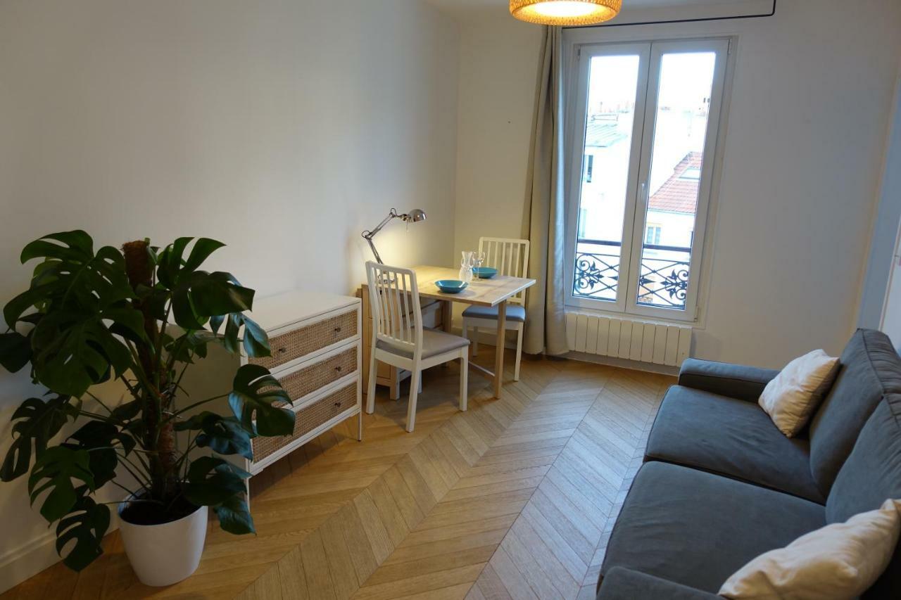 Sunny And Quiet Apartment Paris Exterior foto