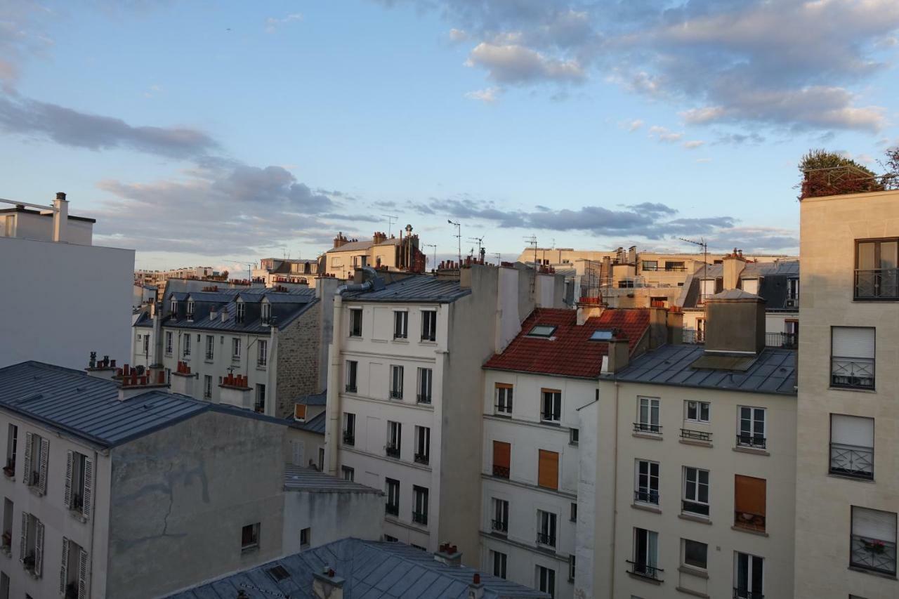 Sunny And Quiet Apartment Paris Exterior foto